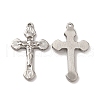 Non-Tarnish 304 Stainless Steel Pendants STAS-Q001-08P-1