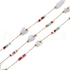 Natural Agate Link Chains CHS-C012-03A-G-1