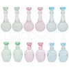 Olycraft 48Pcs 6 Styles Dummy Bottle Transparent Resin Cabochon RESI-OC0001-49-1