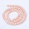 Natural Cultured Freshwater Pearl Beads Strands PEAR-R063-39B-2