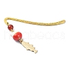 Japanese Style Maneki-neko Bookmark AJEW-JK00260-02-4