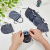 FIBLOOM 24Pcs Velvet Storage Bags ABAG-FI0001-01A-3