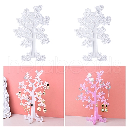 Tree of Life Jwewelry Display Stands Silicone Molds SIMO-PW0001-253-1