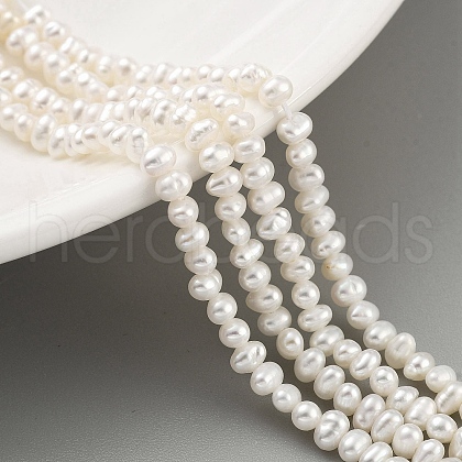 Natural Cultured Freshwater Pearl Beads Strands PEAR-C003-11A-1