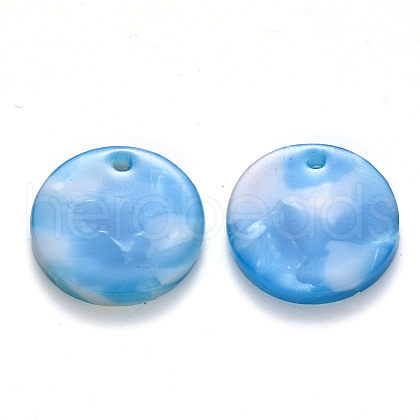 Cellulose Acetate(Resin) Pendants KY-S161-018A-01-1