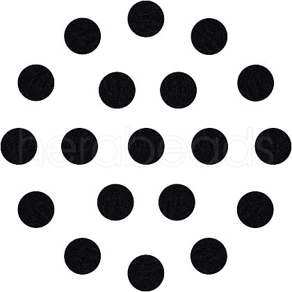 Self-adhesive Felt Fabric Circles DIY-FG0001-30A-1