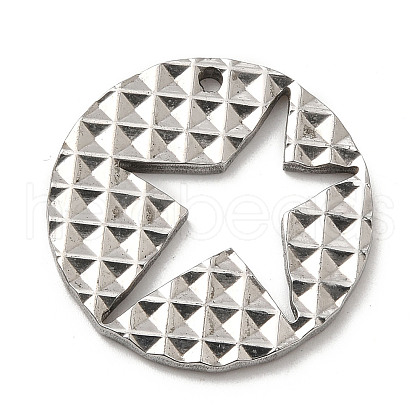 Non-Tarnish 304 Stainless Steel Pendants STAS-A086-01P-1