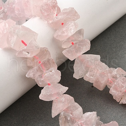 Natural Rose Quartz Beads Strands G-I283-F19-1