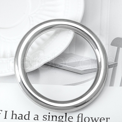 304 Stainless Steel Bangles for Men Women BJEW-Q042-07P-1