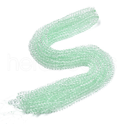 Transparent Glass Beads Strands GLAA-E036-07Z-02-1