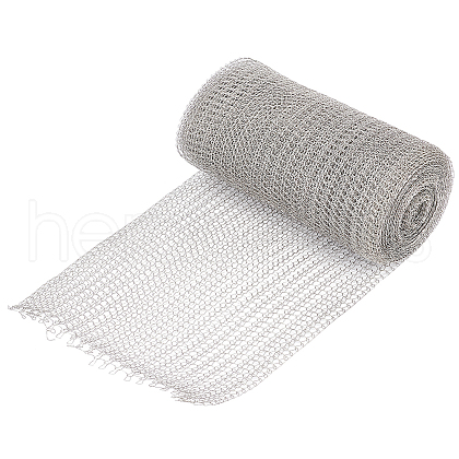 6M 304 Stainless Steel Insect Repellent Mesh Sheet AJEW-WH0528-05B-1