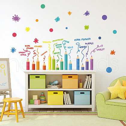 PVC Wall Stickers DIY-WH0228-1004-1