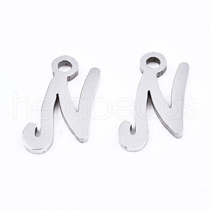 Non-Tarnish 201 Stainless Steel Charms STAS-T044-217P-N-1