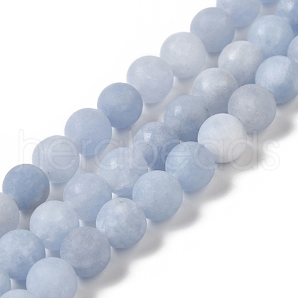 Natural Dyed Jade Beads Strands G-M402-B01-06-1