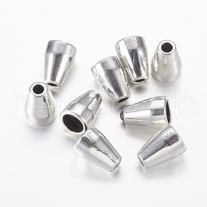 Tibetan Style Alloy Bead Cone X-LF10941Y-1