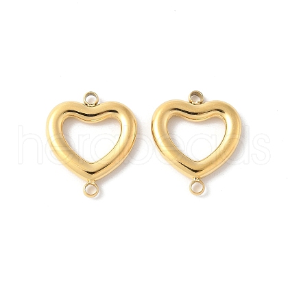 304 Stainless Steel Hollow Connector Charms STAS-L022-416G-1