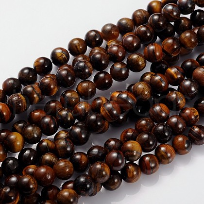 Gemstone Beads Strands X-GSR8MMC014-B-1