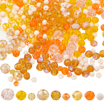 SUNNYCLUE Electroplate & Baking Painted Imitation Jade Glass Beads EGLA-SC0001-27D-1