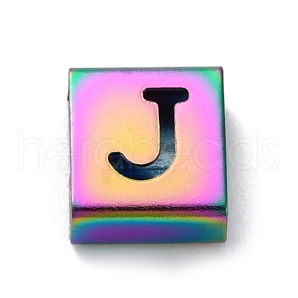 Ion Plating(IP) 304 Stainless Steel Square Slide Charms STAS-L132-11J-M-1