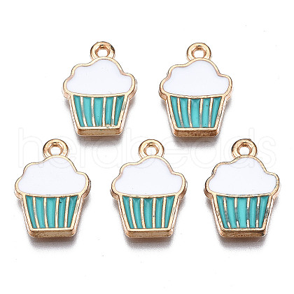 Alloy Enamel Pendants ENAM-S121-127E-1