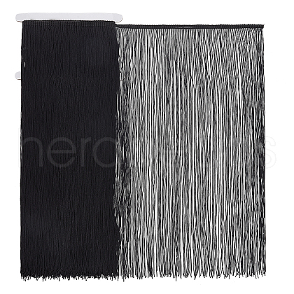 Fingerinspire 2M Polyester Tassel Ribbon OCOR-FG0002-36B-1