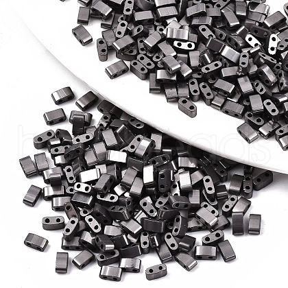 2-Hole Glass Seed Beads SEED-S031-M-SH576-1