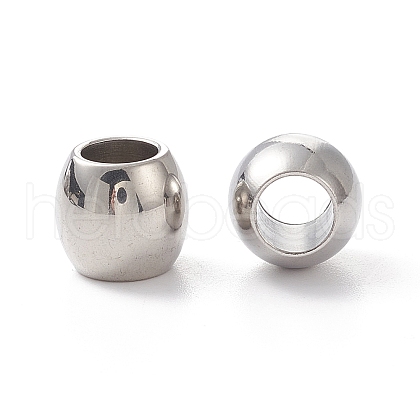 Tarnish Resistant 304 Stainless Steel Beads X-STAS-E034-2-1