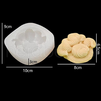 Cookie DIY Food Grade Silicone Fondant Molds PW-WG68808-02-1