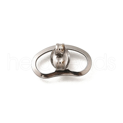 Ion Plating(IP) 304 Stainless Steel Earplug Accessories STAS-D288-07P-1