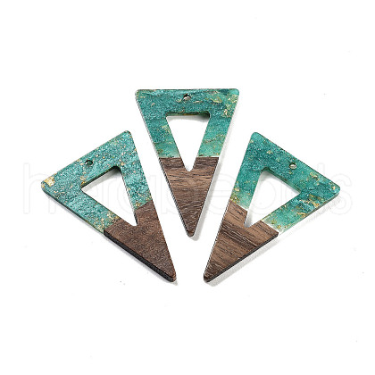 Walnut Wood Pendants FIND-Z050-03C-1