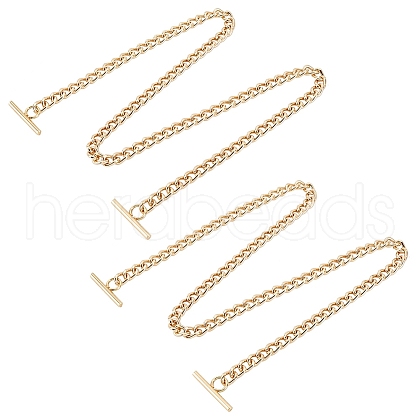 Iron Curb Chain Bag Strap FIND-WH0071-34B-LG-1