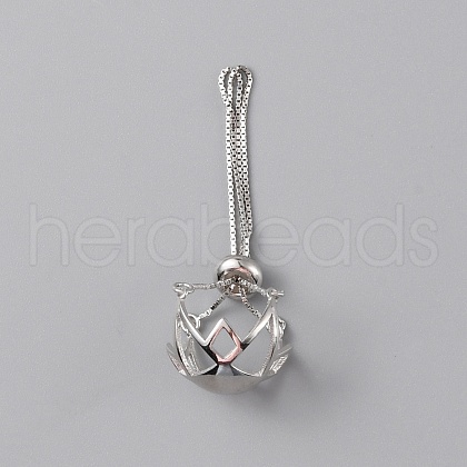 Sterling Silver Flower Pendant Blank for Irregular Gemstone Cabochon Pendant Settings FIND-WH0417-59P-1