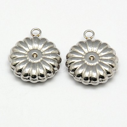 Tarnish Resistant 304 Stainless Steel Pendants STAS-K002-19mm-29A-1