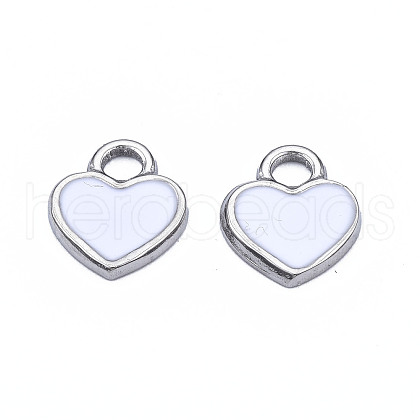 201 Stainless Steel Charms STAS-S080-045P-09-NR-1