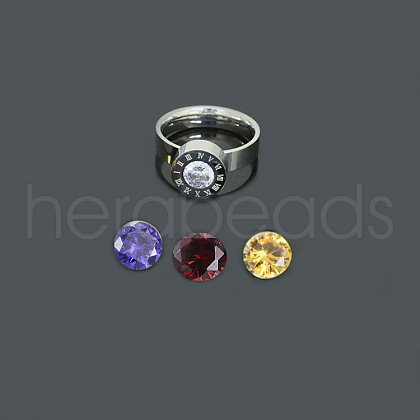 304 Stainless Steel Finger Rings RJEW-G081-57P-18mm-1