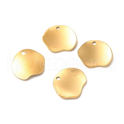 PVD Vacuum Plating 304 Stainless Steel Pendants STAS-E189-01G-1