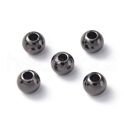 Brass Beads KK-E070-01H-B-RS-1