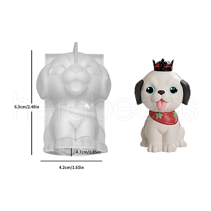 Dog Display Decoration Silicone Mold PW-WG62739-05-1
