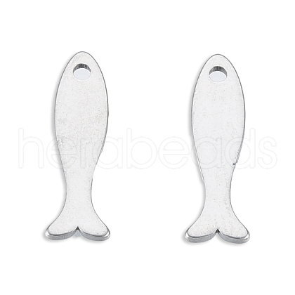Non-Tarnish 201 Stainless Steel Charms STAS-N098-127P-1