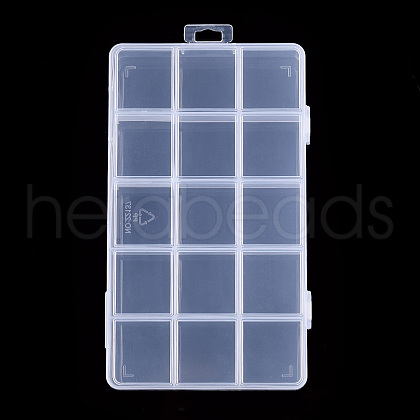 Rectangle Polypropylene(PP) Bead Storage Container CON-N011-047-1