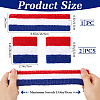 Polyester Elbow Sleeves and Headband AJEW-WH20010-49E-2