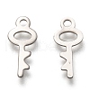 Non-Tarnish 201 Stainless Steel Charms STAS-B001-21P-2