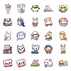 50Pcs Cartoon Animal Paper Sticker STIC-C012-01-5