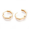 Brass Hoop Earring Findings KK-N267-33G-2