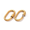 925 Sterling Silver Locking Carabiner STER-D036-14AG-2