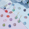  96Pcs 12 Colors Handmade Lampwork Beads LAMP-PH0001-34-5