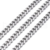 3.28 Feet 304 Stainless Steel Twisted Chains X-CHS-K010-02P-1