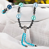 HOBBIESAY 100Pcs Ocean Mix Pearlized Glass Pearl Beads HY-HY0001-04A-6
