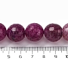 Natural Dragon Veins Agate(Dyed & Heated) Beads Strands G-K390-A10-01-5