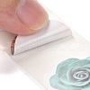 3D Flower & Heart Pattern Roll Stickers DIY-B031-05-6